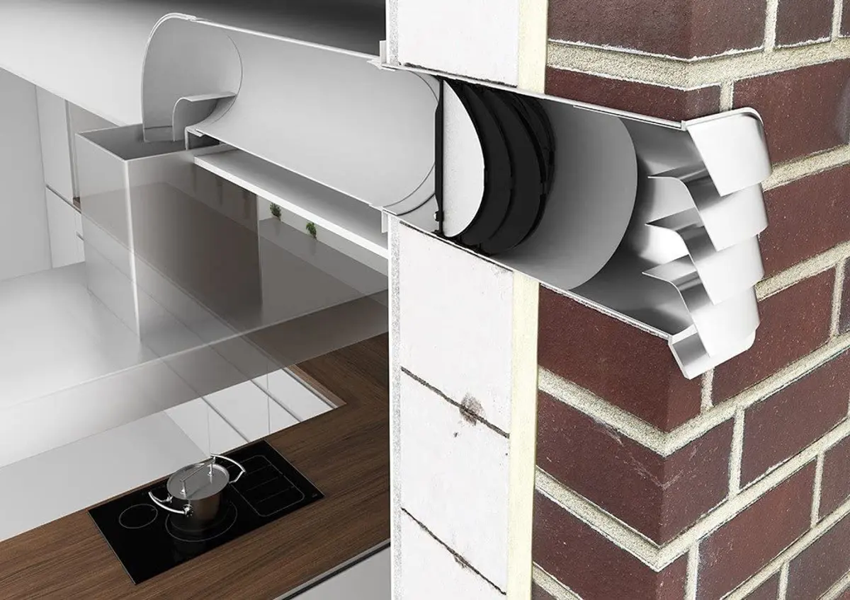 NABER E-Jal Col 150 Mauerkasten inkl. THERMOBOX (Rundrohranschluß) – Bild 2
