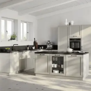 Inselküche 55.240 CO 1 524, Kieselgrau